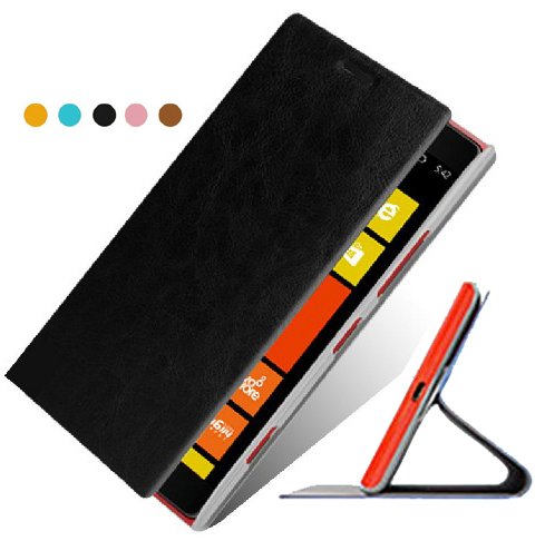 Mofi flip pu leather case slim cover for nokia lumia 15…