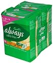 Always Ultra Thin Overnight Pads with Flexi-wings 76-count