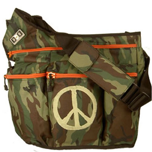 Diaper Dude Messenger Diaper Bag in Camouflage Peace Sign 51NhvIi33dL. SL500 Diaper Dude Messenger Diaper Bag in Camouflage Peace Sign