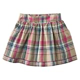 Cherokee® Girls' Plaid Skirt - Tan/Pink