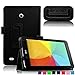 Infiland Folio PU Leather Case Smart Fit Cover For 7inch LG G PAD 7.0 V400 / LTE V410 / VK410 / UK410 Tablet Only (7inch LG G PAD 7.0 V400,Black)