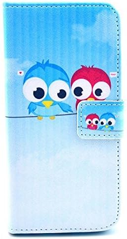 Vkied Apple iPhone (6S PLUS,6 PLUS) leather Case (Two little girl) Pattern Fashion Printing Wallet Cards Slots Flip Magnet Stand Leather Carry Case with Screen Protector and Cleaning Cloth