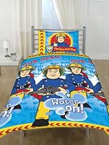 Fireman Sam Duvet Cover and Pillowcase Kids Bedding - Brand New Release