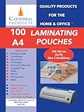 Laminating Pouches 150 Micron, 100 Pack, A4