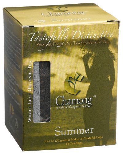 Chamong Summer Tea, 12 Count, 1.27-Ounce Boxes (Pack of 3) by Darjeeling Summer Tea