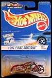 Hot Wheels 1997 First Editions - 1:64 Die-Cast Scorchin' Scooter (#9 of 12 cars) - Collector #519