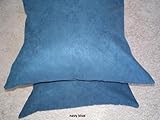 Blue Square Quality Soft Micro Suede cushion case