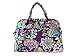 Vera Bradley Weekender Tote in Plum Crazy with Solid Plum Interior