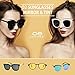O2 Eyewear 97018XL Premium Oversize Cats eye Womens Mens Mirror Funky Flat Sunglasses