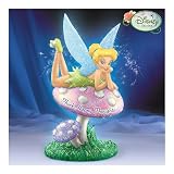 Think Happy Thoughts Collectible Tinker Bell Figurine: Perfect Disney Tinker Bell Gift