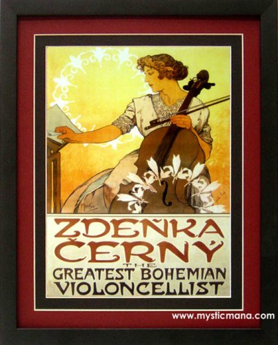 Art Nouveau Mucha Poster 