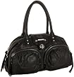 botkier Bianca Medium Satchel,Black Lambskin,one size