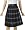 white/green/blue/red *plaid #60*