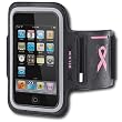 Belkin Dual Fit Armband for iPod touch 2G and 3G, Black/Hot Pink