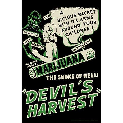 (24x36) Devil's Harvest Movie by Retro-A-Go-Go Poster
