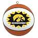 IOWA HAWKEYES Mini-Replica NCAA Basketball CHRISTMAS ORNAMENT (Star Design)