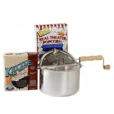 Whirley-Pop Gift Set - Silvertone Pan