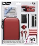 Revue Bigben  / Pack accessoires 9 éléments pour DS Lite - Rouge