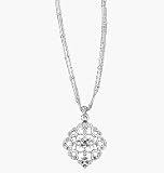 Avon Lace Pendant Necklace