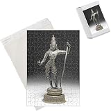 Photo Jigsaw Puzzle of A photograph of the figure of Ramachandra, in copper showing the standing from V and A ImagesIMAGE