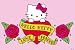 Hello Kitty - Little Raver PAPER POSTER measures 36 x 24 inches (91.5 x 61cm)