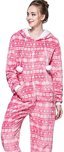 ONLYWOOD unisex flannel Costume Animal Cosplay Onesie Pajamas Cartoon Sleepwear 2016081102P45-SN-US S TAG M