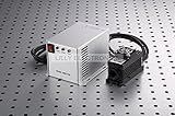 Q-BAIHE LSR450NL-1ハイパワーラボレーザーの450nmのの1MWブルーレーザードットダイオードモジュール+ TTL変調+ TEC冷却+ラボ電源タイプLSR-PS-IISで85-265V