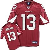 Kurt Warner Jersey: Reebok Red Replica #13 Arizona Cardinals Jersey