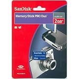 SanDisk Memory Stick Pro Duo Speicherkarte 2GB (Retailverpackung)von "SanDisk"