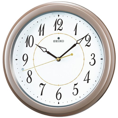 SEIKO CLOCK (セイコー クロック) 掛け時計 電波時計 防災 LEDライト付 KX330P