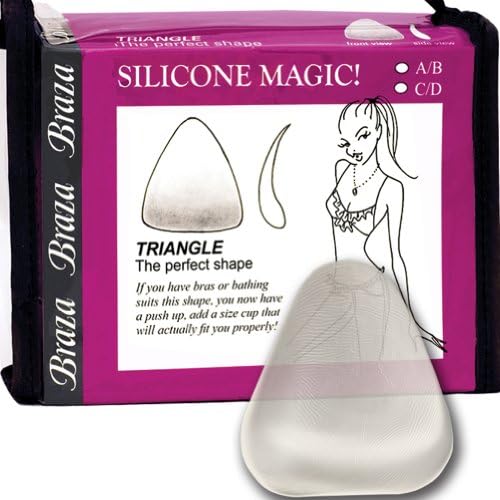 Braza Triangle - Silicone Breast Enhancer - Size A/B