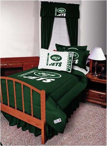 New York Jets Queen Size Sheet Set