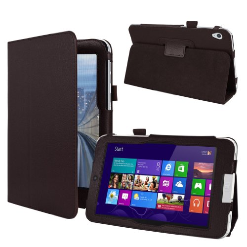 Acer ICONIA W3-810 専用 手帳型レザーケース