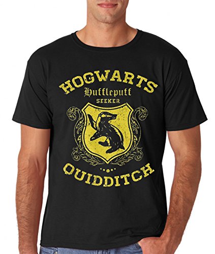 AW Fashion's Hufflepuff Quidditch Funny Harry Hogwarts Seeker Premium Men's T-Shirt