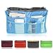 PackNBUY BLUE Handbag Purse Switcher Travel Pouch for Cosmetics Keys Card Wallet RS.399.00