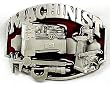 Machinist (Occupation) Enamel Pewter Buckle