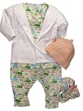 Switchin Lanes Outfit #3 - Multi-colored - 0-6 Mths