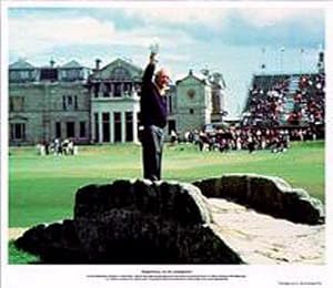 ARNOLD PALMER FAREWELL TO ST ANDREWS 18.25X21.5 GOLF LITHO Golf Arnold Palmer
