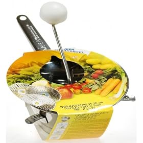 20cm Baby Mouli Food Mill - 3 discs - 2 year guarantee - made by Acea