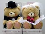 Forever Friends Bear Wedding Bride Groom Set