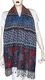 Wrap Stoles Wool Womens Outerwear India 26 x 70 (jstl251)