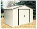 DuraMax Model 50211 10x8 Colossus Metal Shed, green trim