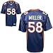 Reebok Von Miller Denver Broncos Navy Authentic Jersey Size 50