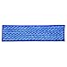 CPI SCRUBPOCKET Microfiber Wet Mop (Blue) with Polyester Scrubbers, Color Code Tabs and Pocket Backing, 18-Inch