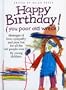 Happy Birthday: You Poor Old Wreck: Messages of Love, Sympathy and Pure Fun for All the People over 21 by Young Children (The Kings Kids Say)