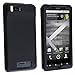 Black Silicone Rubber Gel Soft Skin Case Cover for For Motorola Droid X2 MB870
