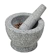 Kesper 71502 M�rser mit Schlegel Granit 18 x 12 cm