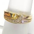 14K Yellow Gold Diamond Wedding Set Semimount