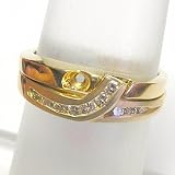 14K Yellow Gold Diamond Wedding Set Semimount