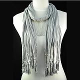 51NiqG26wBL. SL160  Grey Jacquard Design Fashion with Metal Chain